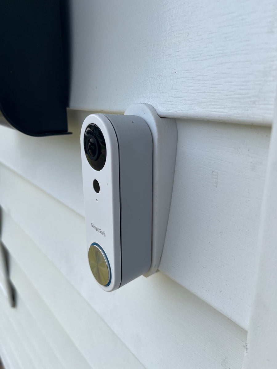 Simplisafe doorbell 2024 angle mount